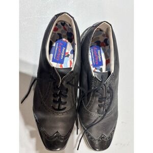 FootJoy LoPro‎ Black Soft Spike Lace-Up Golf Shoes for Women Size 7.5